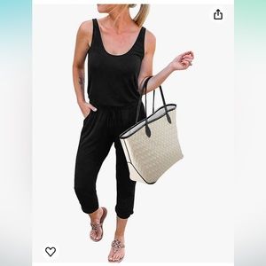 KIRUNDO Women's Sleeveless Jumpsuit